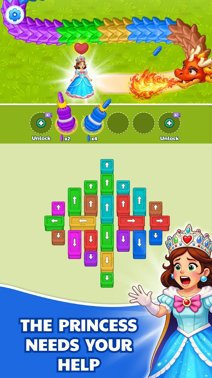 Dragon Escape Jam — grafika stopki